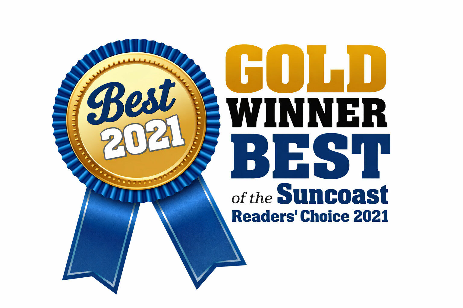 Gold Winner — Best of the Suncoast award